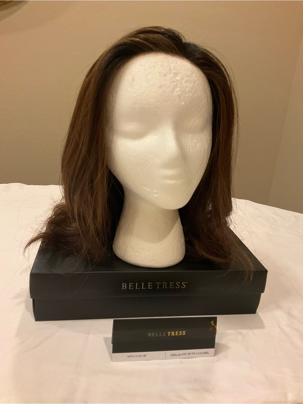 BelleTress Spyhouse Wig in Chocolate with Caramel